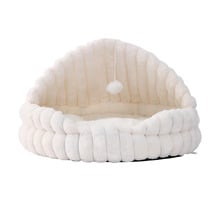 Archie Faux Fur Pet Dome